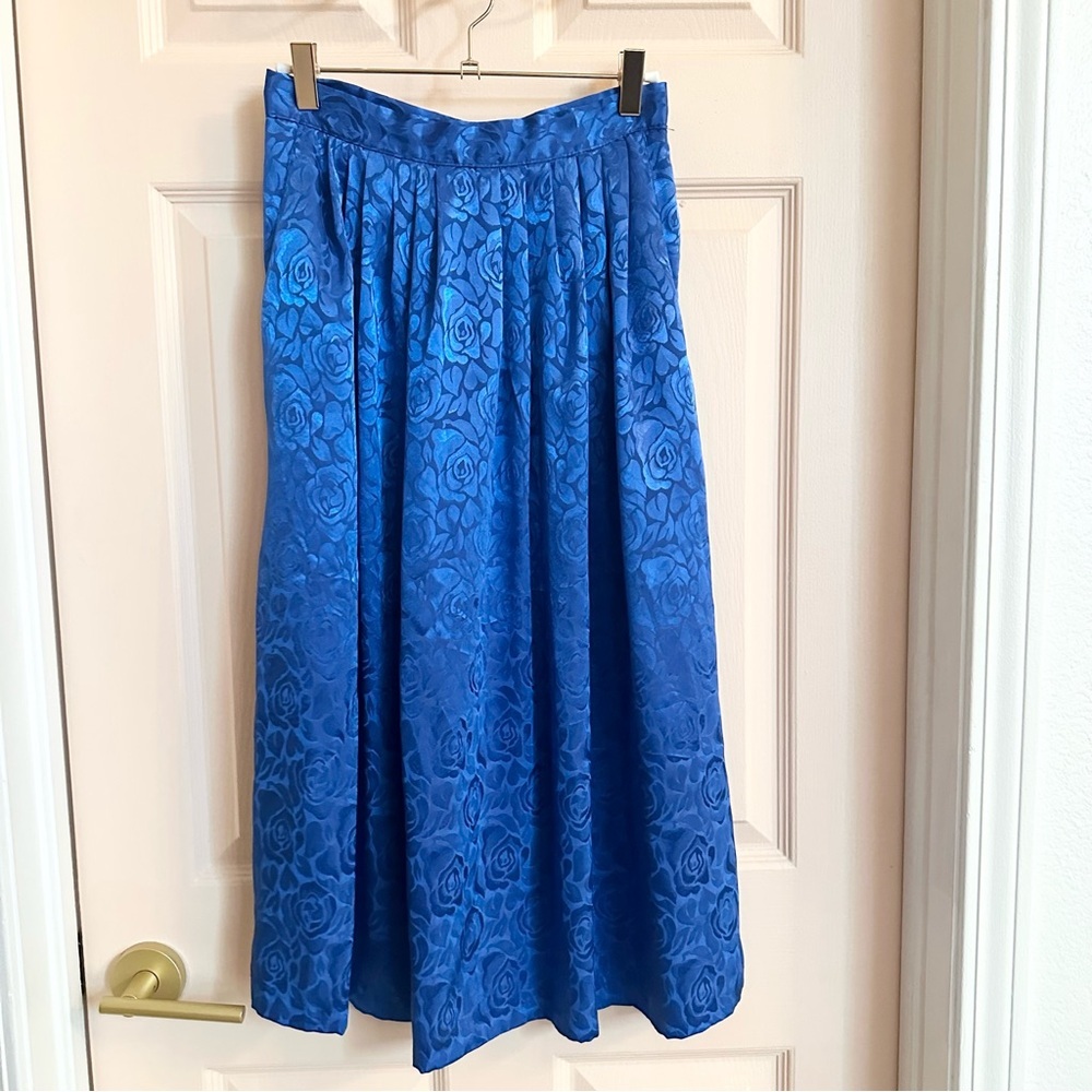 Vintage blue Ellen d skirt